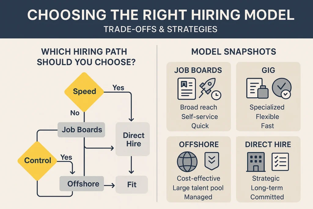 Choosing the right hiring model