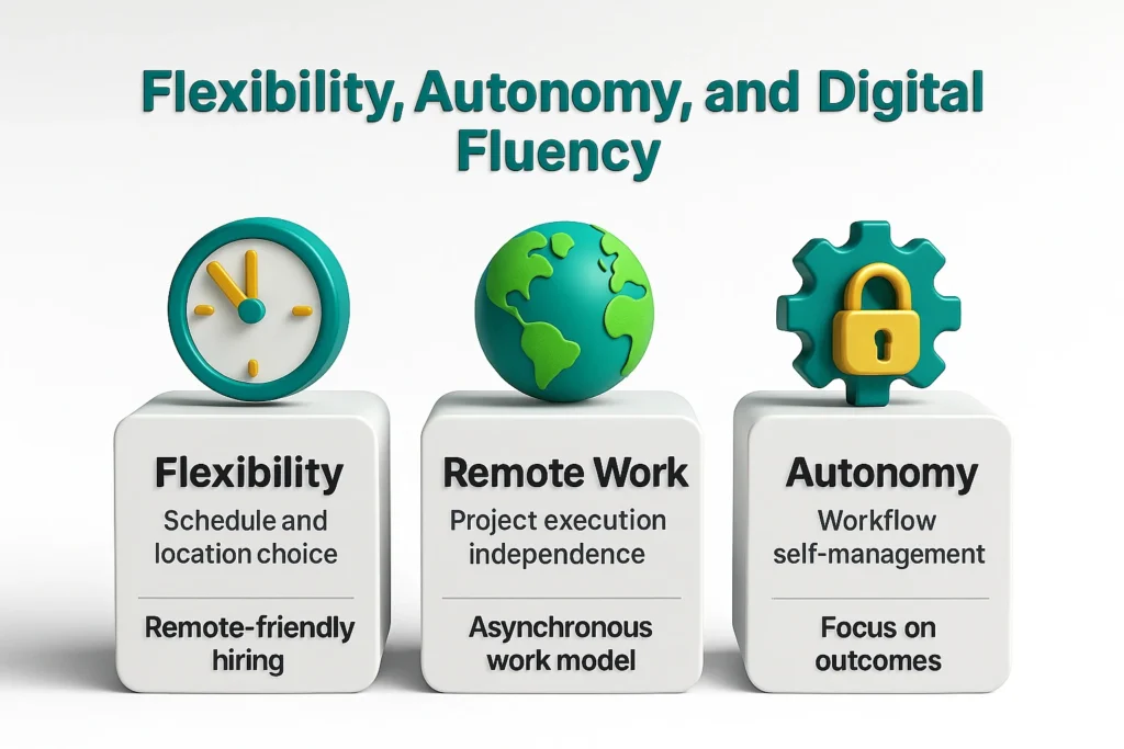 Flexibility, Autonomy and Digital Fluency