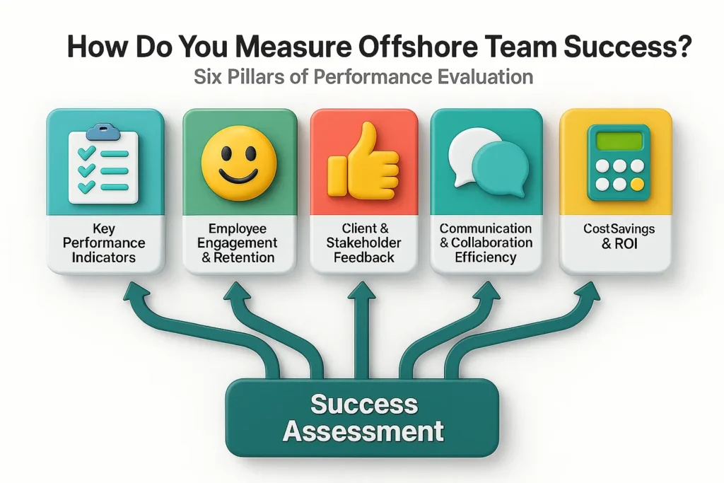 How do you measure the success of an offshore team