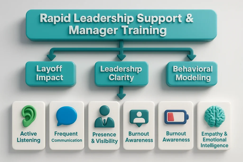 Rapid leadership support and manager training