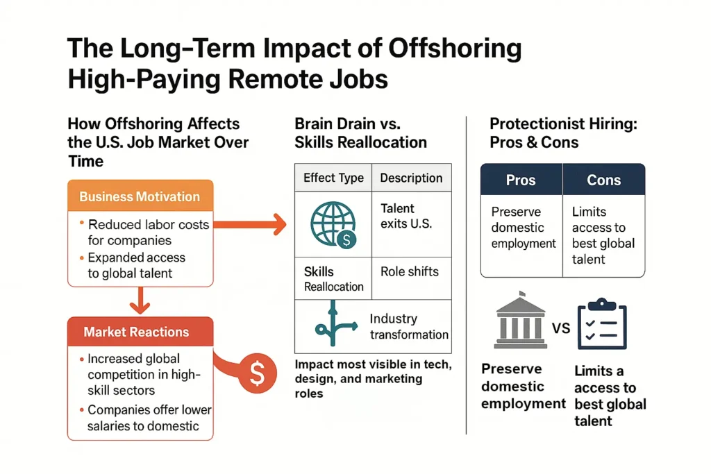 The long-term impact on the U.S. job market