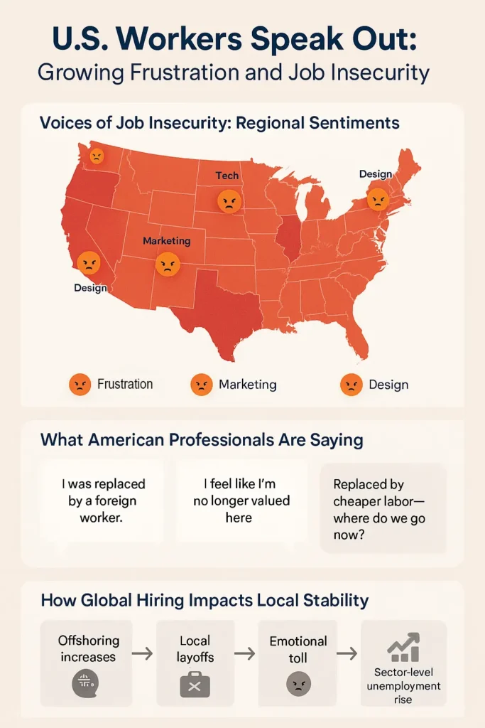 U.S. workers speak out growing frustration and job insecurity