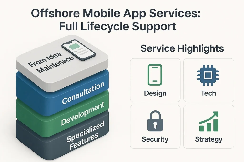 Guide to offshore mobile app development services