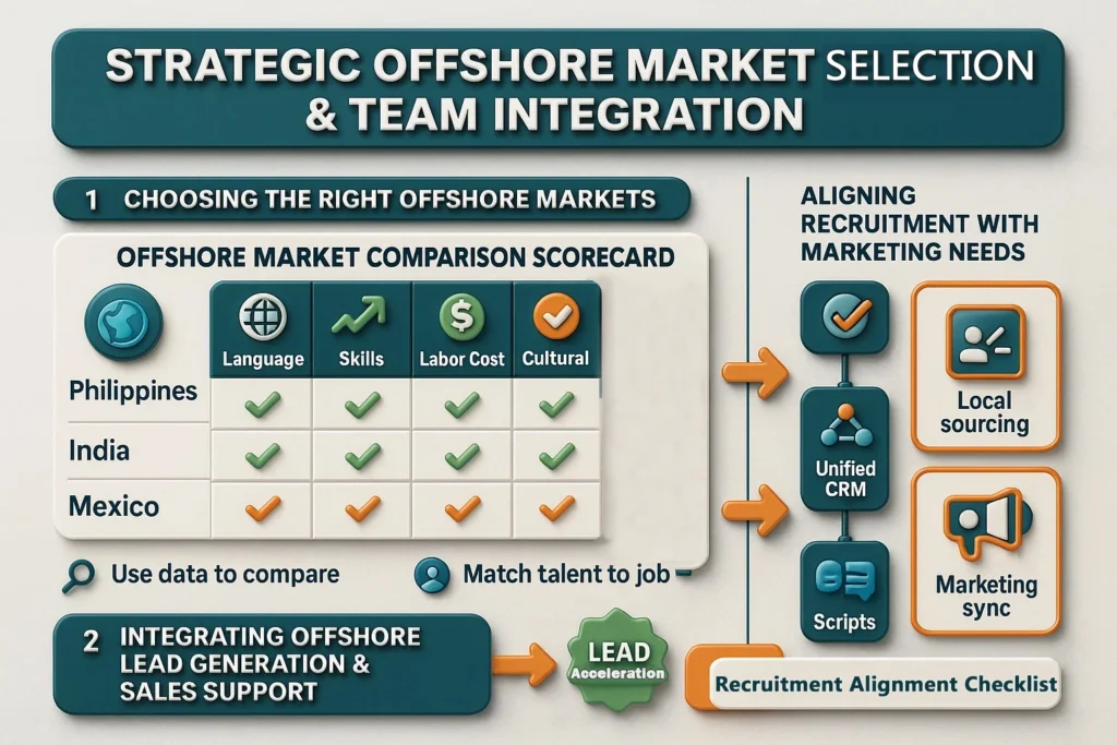Offshore marketing strategies for global growth