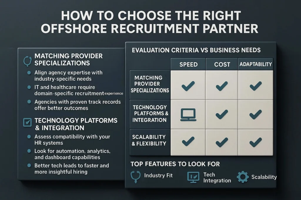 Selecting the best offshore recruitment agency for your needs