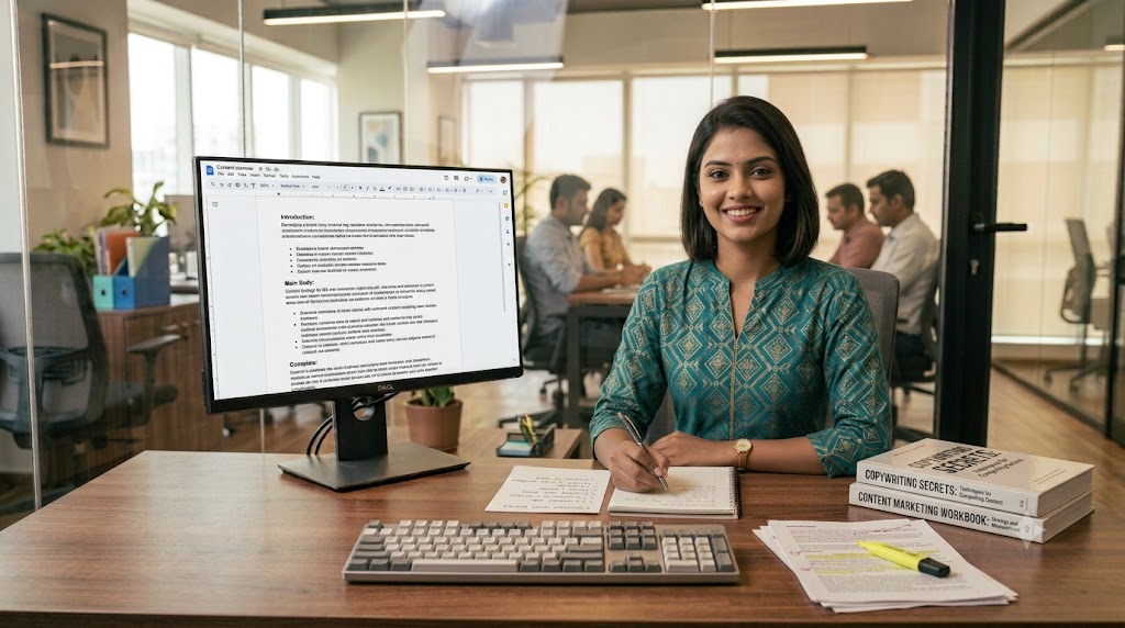Dedicated offshore content writer and copywriter