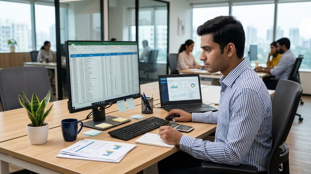 Dedicated offshore reconciliation support specialist