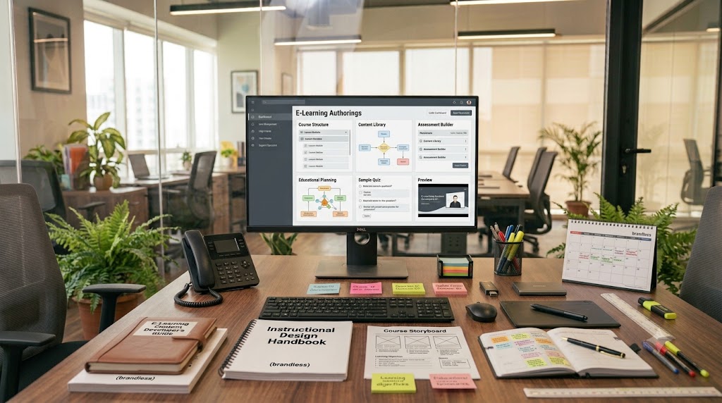 Dedicated offshore e-learning content developer