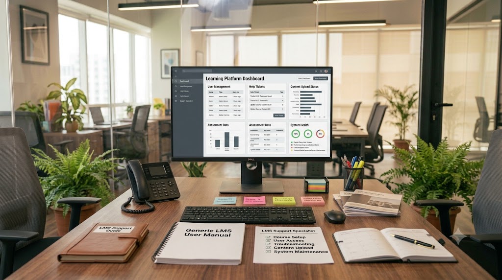 Dedicated offshore LMS support specialist