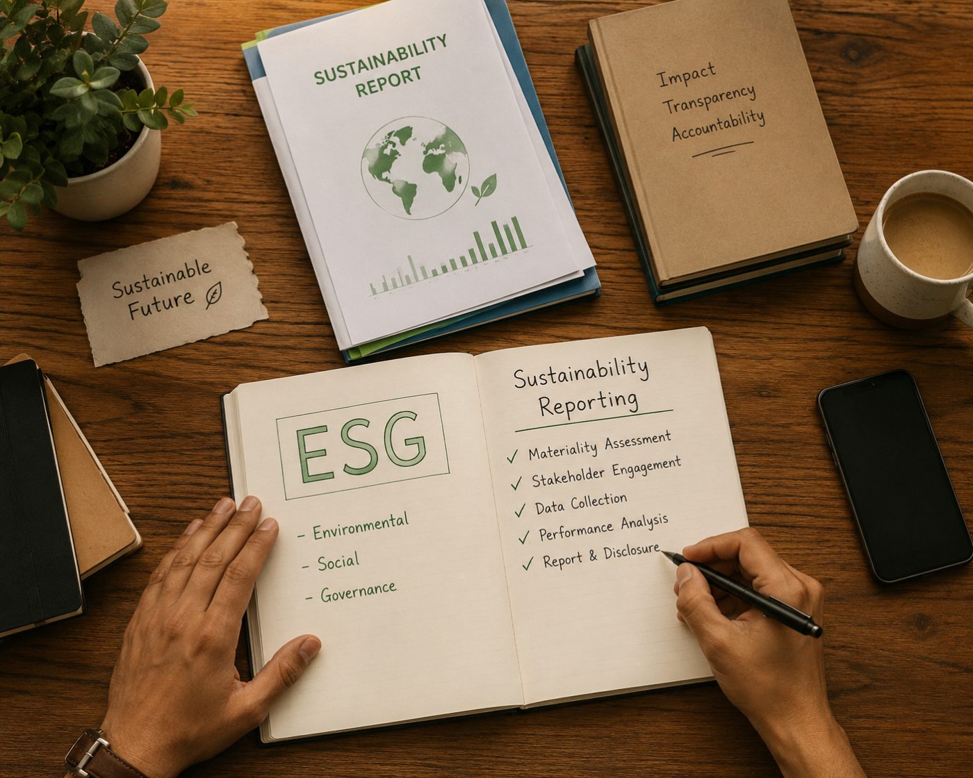 Dedicated offshore ESG and sustainability reporting specialist