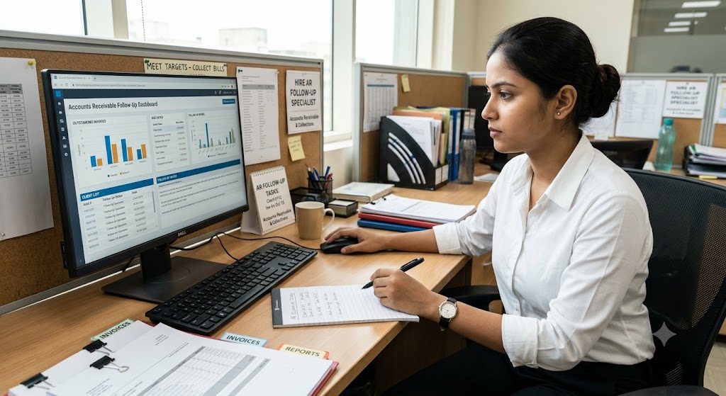 Dedicated offshore accounts receivable follow-up specialist