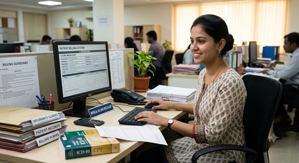 Dedicated offshore medical billing specialist