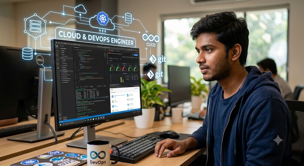 Dedicated offshore cloud and DevOps engineer