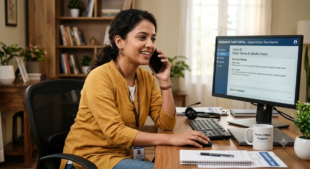Dedicated offshore insurance customer support specialist