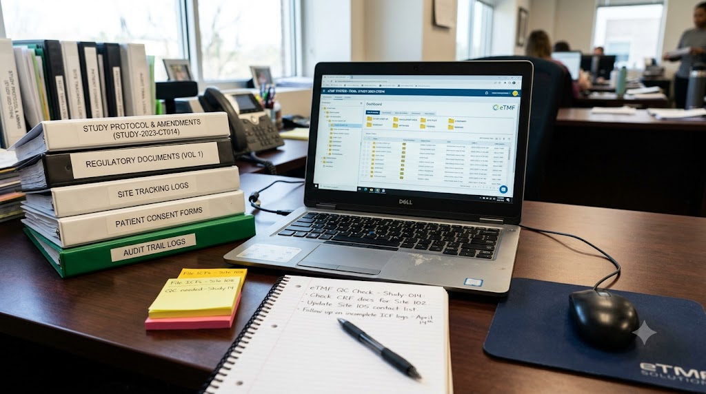 Dedicated offshore clinical trial administration and eTMF support specialist