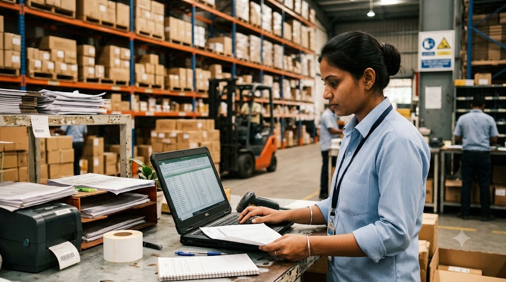 Dedicated offshore warehouse administration support specialist
