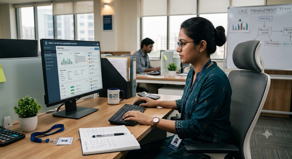 Dedicated public sector case management support specialist