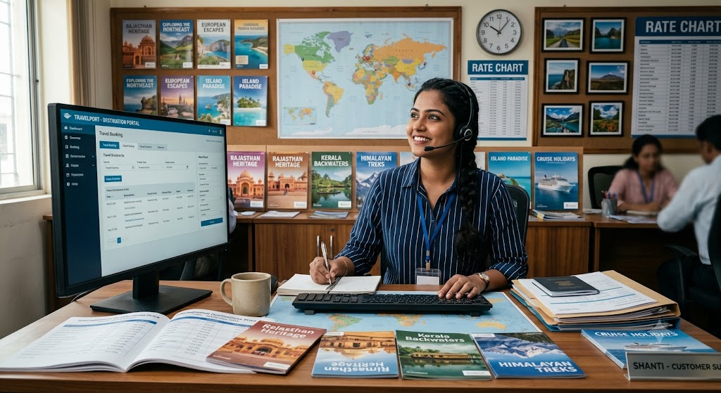 Dedicated offshore travel customer support specialist