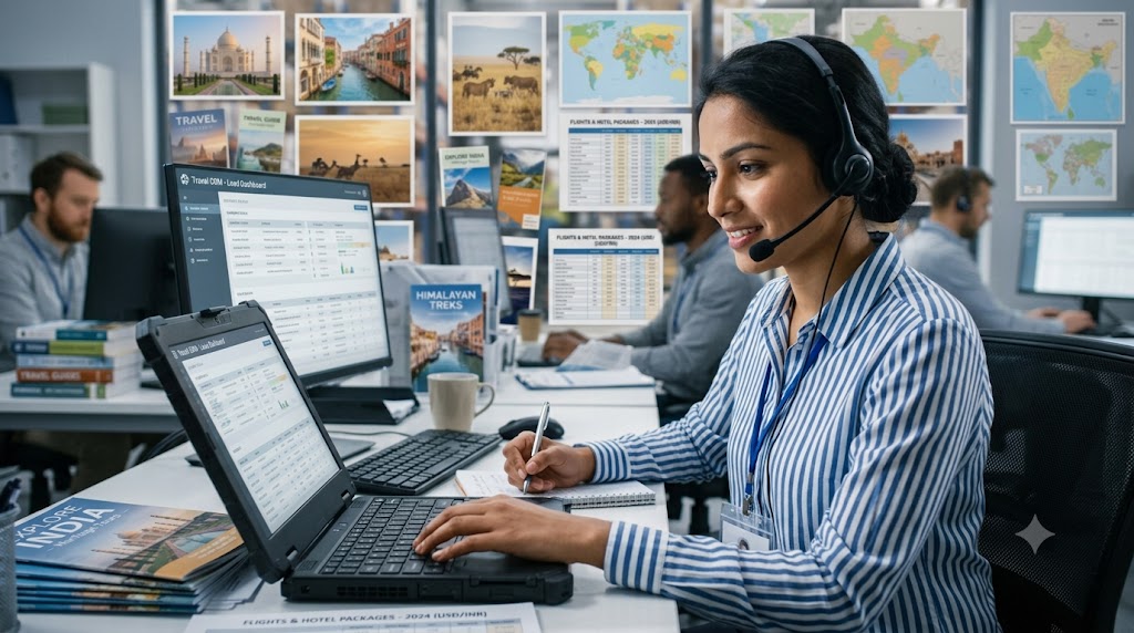 Dedicated offshore travel sales and lead follow-up specialist
